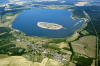 Luftbild Grbendorfer See, Fotograf: Peter Radke (lmbv.de)